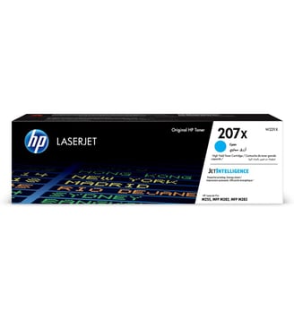 Toner 207X Cyan - HP - Bleu