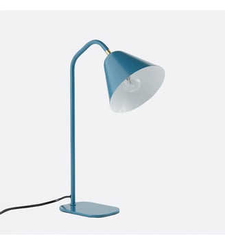 Lampe à poser en métal fer - La Redoute Interieurs - Bleu
