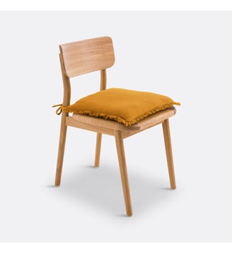 Galette de chaise coton natté La Redoute Interieurs