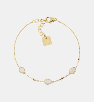 Bracelet Softy  en Acier doré - Zag Bijoux - Nacre