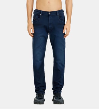 Regular Regular Waist 2032 D-Krooley-BW Joggjeans® - Diesel - Bleu foncé