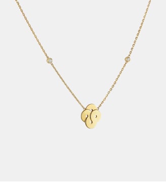 Collier Or Jaune Diamant Enlacé Arthus Bertrand