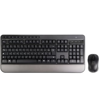 Clavier + Souris KM-10-SF - Essentiel B - Noir