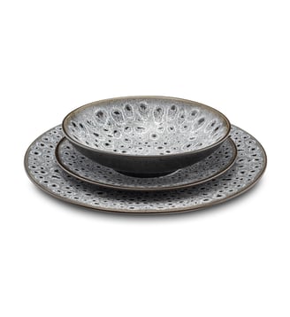 Service de vaisselle 18 pièces - Médard de Noblat - Gris