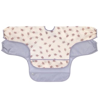 Lot de 2 bavoirs avec poche - Lassig - Violet