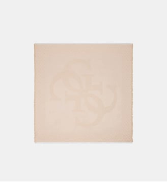 Carré motif floral signature Guess