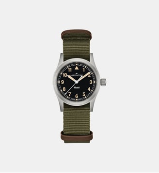 Montre Khaki field Noir H69301930 - Hamilton - Argenté
