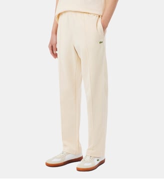 Pantalon de survêtement Piqué liserés - Lacoste - Beige