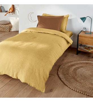 Housse de couette en lin lavé La Redoute Interieurs