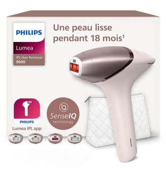 Epilateur lumière pulsée Lumea Series 9000 BRI958/00 - Philips - Blanc