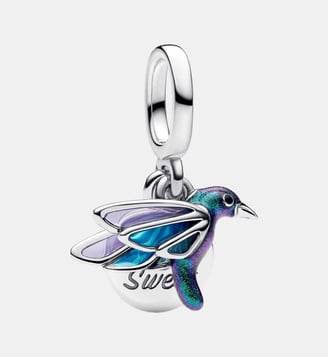 Charm Pendant Double Colibri - Pandora - Argenté