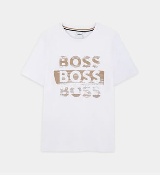 T-shirts à manches courtes - BOSS Kidswear - Blanc