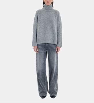 Pull Nocciola Gris Chine - Zapa - Gris chine