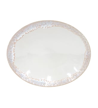 Plat Ovale Taormina - Costa Nova - White
