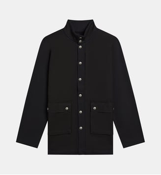 manteau long - Agnès b. - Noir