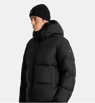Doudoune frysolor col capuche coupe regular - Fusalp - Noir