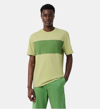 T-shirt color-block coton Lacoste