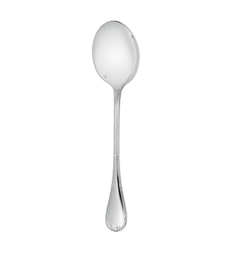 Cuillère à servir la salade en métal argenté - RUBANS - Christofle - Argent