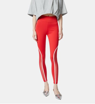 Leggings avec empiècements transparents - Pinko - Multicolore