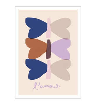 Poster Sacrée Frangine - Kids - L´Amour - Poster & Frame - Multicolore