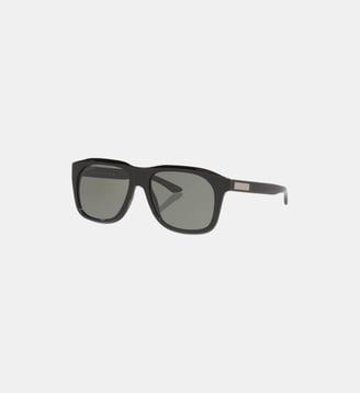 Lunettes de soleil Rectangulaire Gg2077S - Gucci - Noir