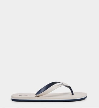 Tongs Capri Numbers - Hackett London - Off white