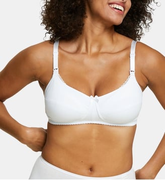 Soutien-gorge maternité New Caresse - Sans Complexe - Blanc