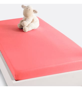 Drap-housse enfant, en coton, bonnet 25 cm La Redoute Interieurs
