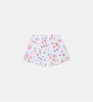 Short avec logo - Marni - Blanc