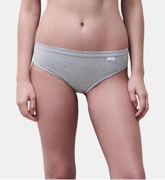 Slip échancré - Chantelle - Gris chiné