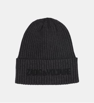 Bonnet en tricot - Zadig&Voltaire Kids - Charbon