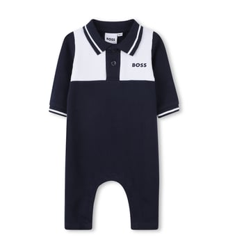 Survêtement à col polo - BOSS Kidswear - Bleu cargo