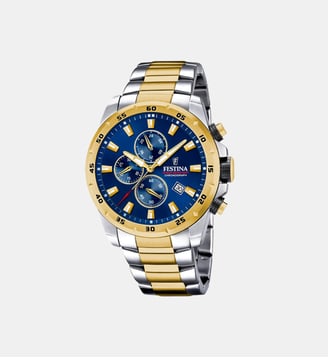 Montre Chronosport Bleu F20562/2 - Festina - Argenté