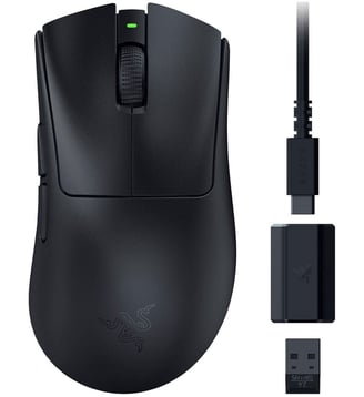 Souris Gamer Sans Fil DEATHADDER V3 HYPERSPEED - Razer - Noir