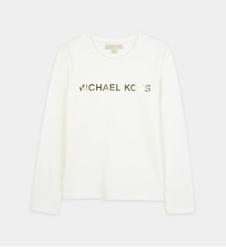 T-shirt manches longues - Michael Kors Kids - Off white