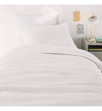 Housse de couette enfant gaze/coton lavé La Redoute Interieurs
