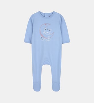 Pyjama en coton - Kenzo Kids - Light sky