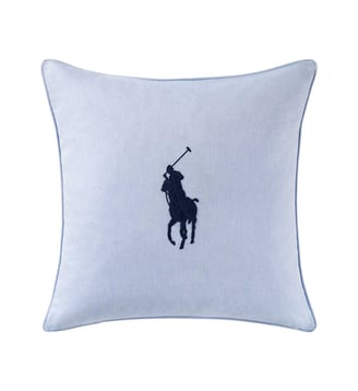 Housse de coussin en coton - Ralph Lauren Home - Blue