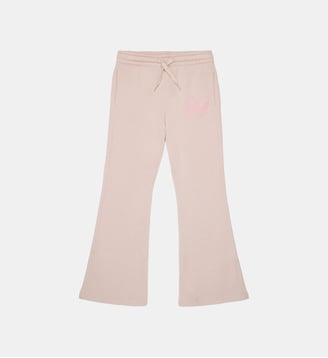 Pantalon en molleton avec logo - Diesel Kids - Vieux rose