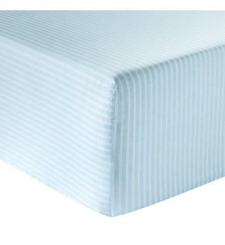 Drap Housse Conte - Anne de Solène - Bleu clair