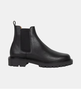 Bottines Walter Cuir Grainé - Bobbies - Noir