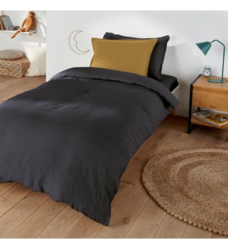 Housse de couette en lin lavé La Redoute Interieurs