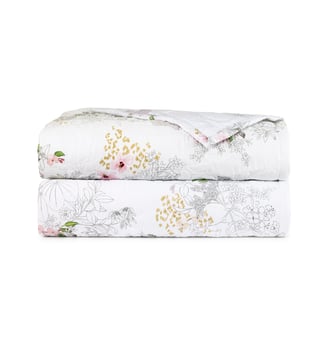 Couvre lit en satin - Yves Delorme - Multicolore