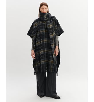 Cape tartan - Bompard - Charbon et olive