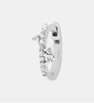 Fairytale piercing créole - Djula - Or blanc