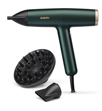 Sèche cheveux professionnel Air Power Pro D6555DE - Babyliss - Vert