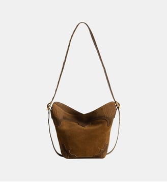 Sac Baby Jane Western Used - Zadig&Voltaire - Marron cognac
