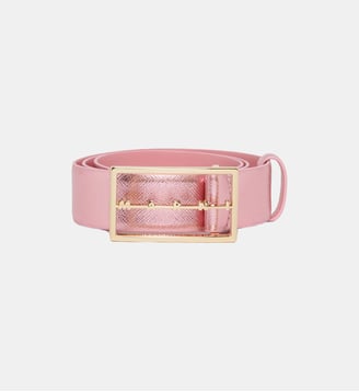Ceinture avec boucle rectangulaire - Marni - Pink