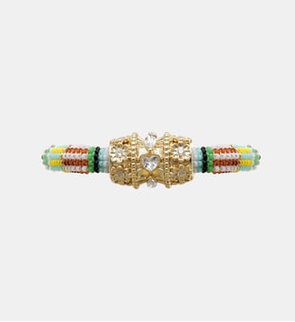 Bracelet perles tissées avec charm FELYNI - Hipanema - Vert
