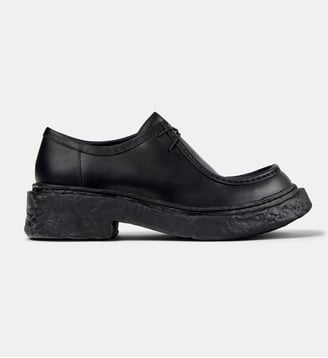Derbies Vamonos cuir - Camper - Noir foncé